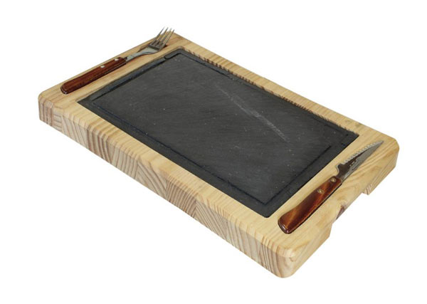 tabla madera de pino y pizarra tabla madera de pino y pizarra